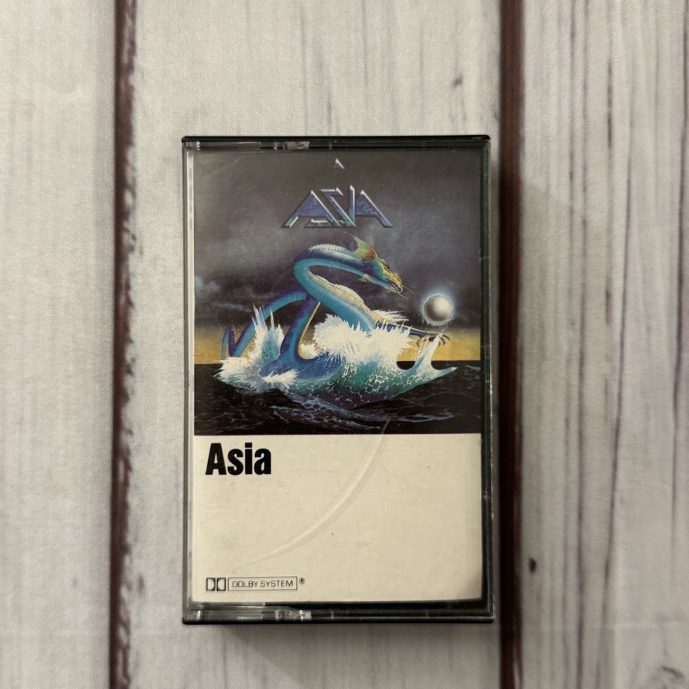 Asia Cassette Tape 1982 Geffen Heat Of The Moment Only Time Will Tell